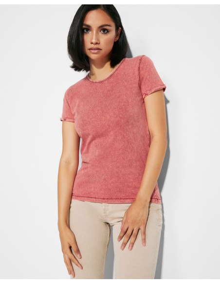 T-SHIRT HUSKY WOMAN IN COTONE